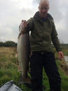 Niels Chr. Havørred i Gels å(A-stykket) 3 kg og 63 cm