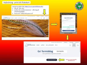 Vejledning - print dit fiskekort