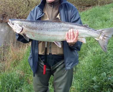 Benno Jensen. Laks 90 cm 8.2 kg