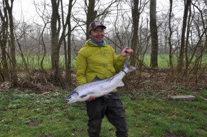 Ingvard Clausen 93 cm 9.2 kg fanget på Monker flue