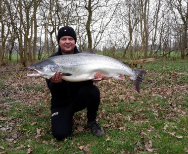 Preben Nielsen. Laks 105 cm 12.5 kg