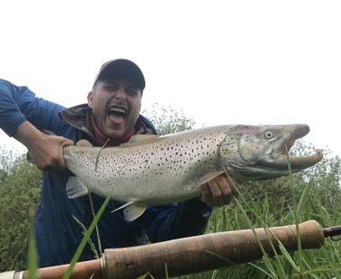 Dennis Flynder Rasmussen Havørred 84 cm 7.1 kg