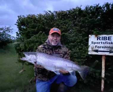Claus Ehmsen havørred 5,4 kg på 73 cm.