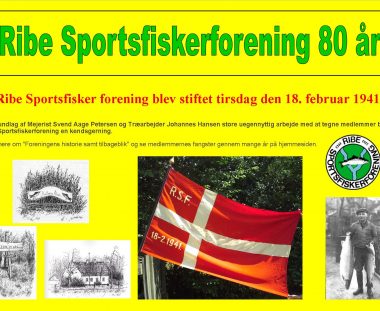 Ribe Sportsfiskerforening 80 år