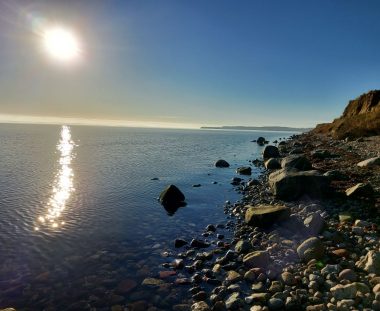 Kysttur efter havørred den 1. april