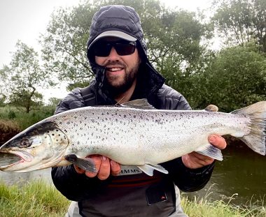 Casper Riber Michelsen havørred 63 cm 2.8 kg