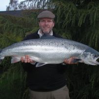 Årets største laks senior 2017
Morten Hom Laks 110 cm 12.3 kg Gels å